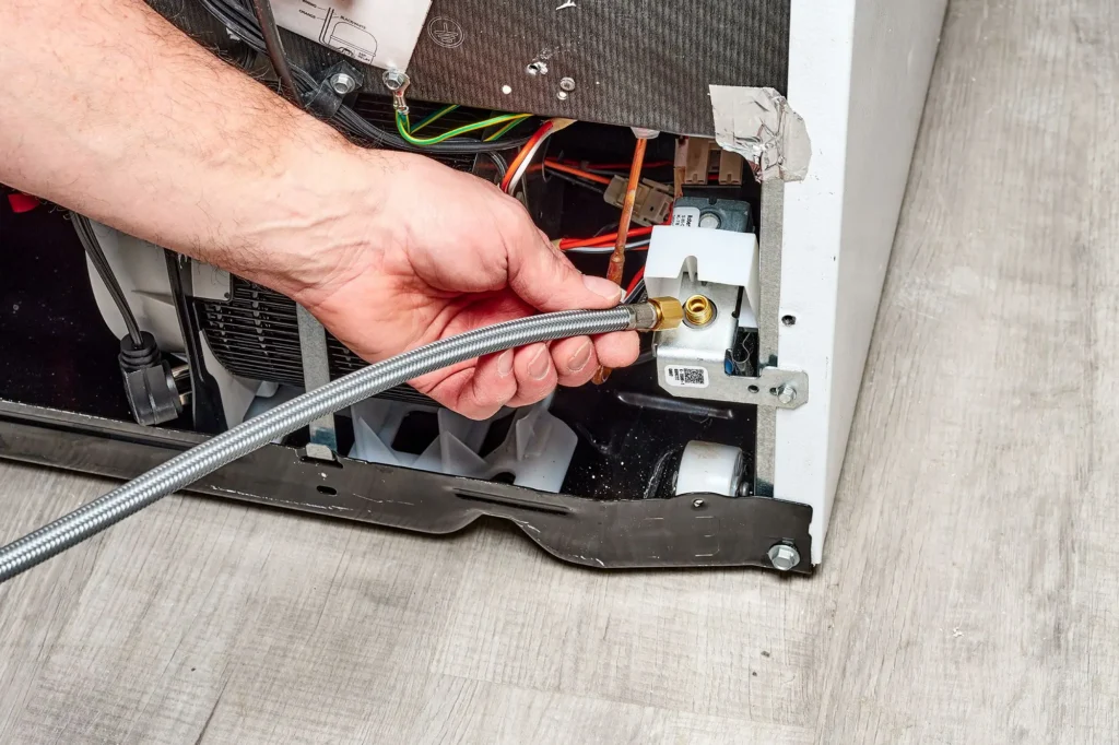 plumber fridge connection Wollongong